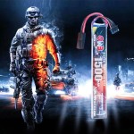GNB GAONENG 1500MAH 3S 11.1V 30C 60C batteria LiPo AirSoft Mini connettore Tamiya